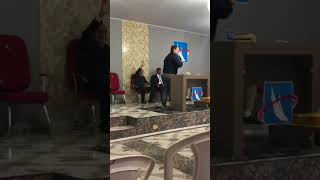 Vice-prefeito Moadil Fernando esteve Ministrando na Igreja Assembleia de Deus Madureira no Setor Tropical em Confresa-MT.