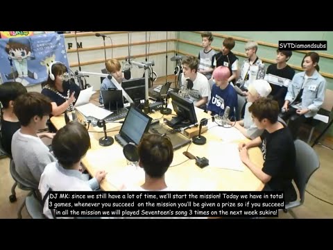 [ENG SUB] FULL 150703 SEVENTEEN (세븐틴) @ Kiss The Radio Sukira