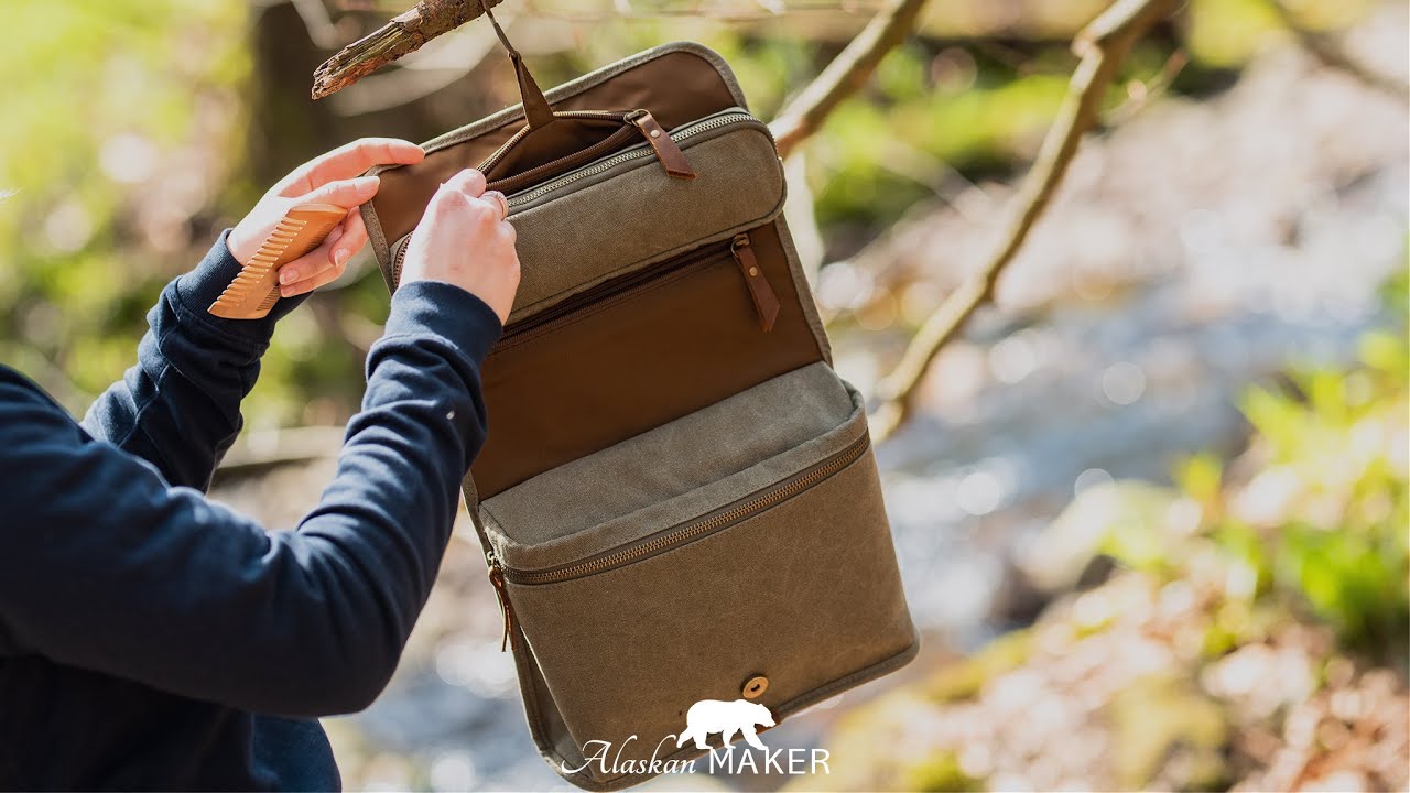 Trousse de Toilette à suspendre TRAPPEUR - Alaskan MAKER