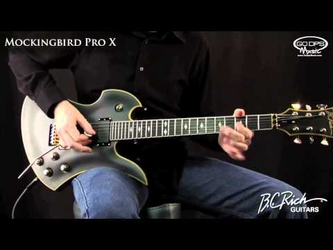 B.C. Rich Mockingbird Pro X 2013 Black Matte image 6