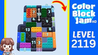 Color Block Jam Level 2119 Solution