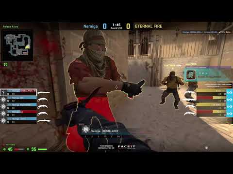 ETERNAL FIRE vs. NEMIGA | Bo1 | PGL Major Antwerp 2022 AVRUPA RMR Elemeleri #3