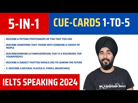 Top 5 Ielts Speaking Cue Cards For 2024 By Ramandeep Singh #qcardsking