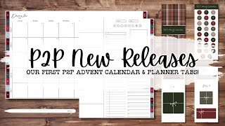 SURPRISE P2P RELEASE! 🤩 Our First Ever P2P Advent Calendar & Highly Requested Planner Tabs! 🎄🎉