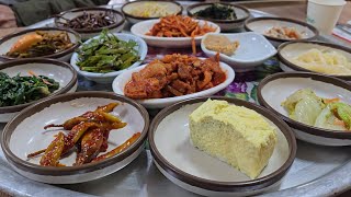 (4K)광주 광역시에서 가봐야 할 맛집 2곳, 가성비 좋은 진식당과 무등산 보리밥거리의 팔도강산(2 delicious restaurants in Gwangju)