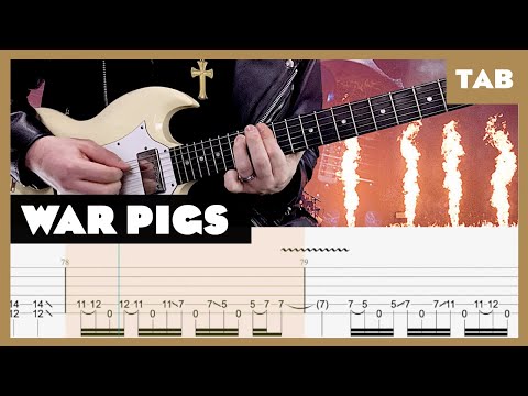 Black Sabbath - War Pigs - Guitar Tab | Lesson | Cover | Tutorial