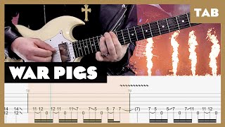 Black Sabbath - War Pigs - Guitar Tab | Lesson | Cover | Tutorial