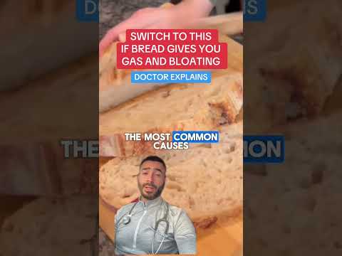 Switch to these breads if bread gives you gas and bloating #ibs #bloating #bloatingtips #bloated