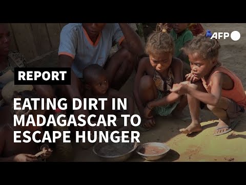 Eating dirt in Madagascar to escape hunger | AFP