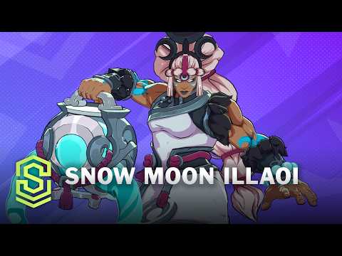 Snow Moon Illaoi 2XKO Skin Spotlight