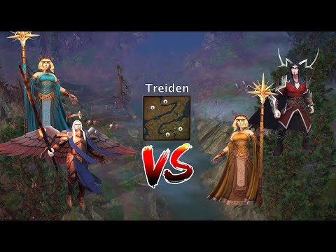 Godsworn Multiplayer 2v2 - Ausrine / Michael vs. Ausrine / Meness [ENG]