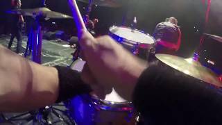 Fozzy &quot;Bad Tattoo&quot; Drummer chest cam.