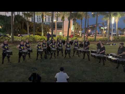 Infinity Percussion 2022 - Full Battery In the Lot - FFCC Championships