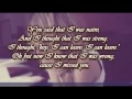Stay (I Missed You) - Lisa Loeb With Lyrics 