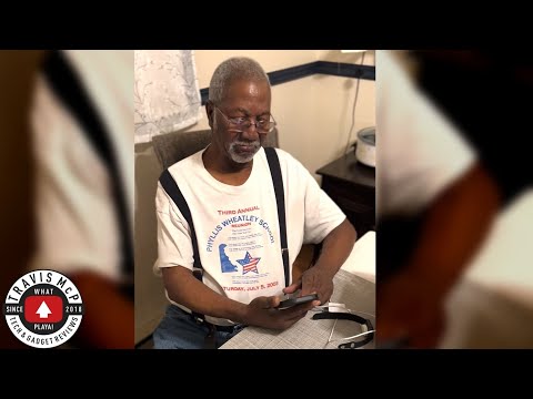 I bought my dad his very first iPhone and Apple Watch.