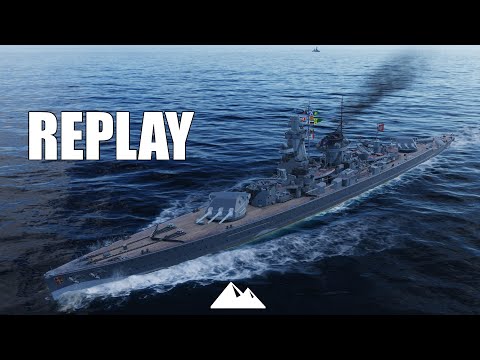 GRAF SPEE, historisches Arsch versohlen! - World of Warships | [Replay] [Deutsch] [60fps]