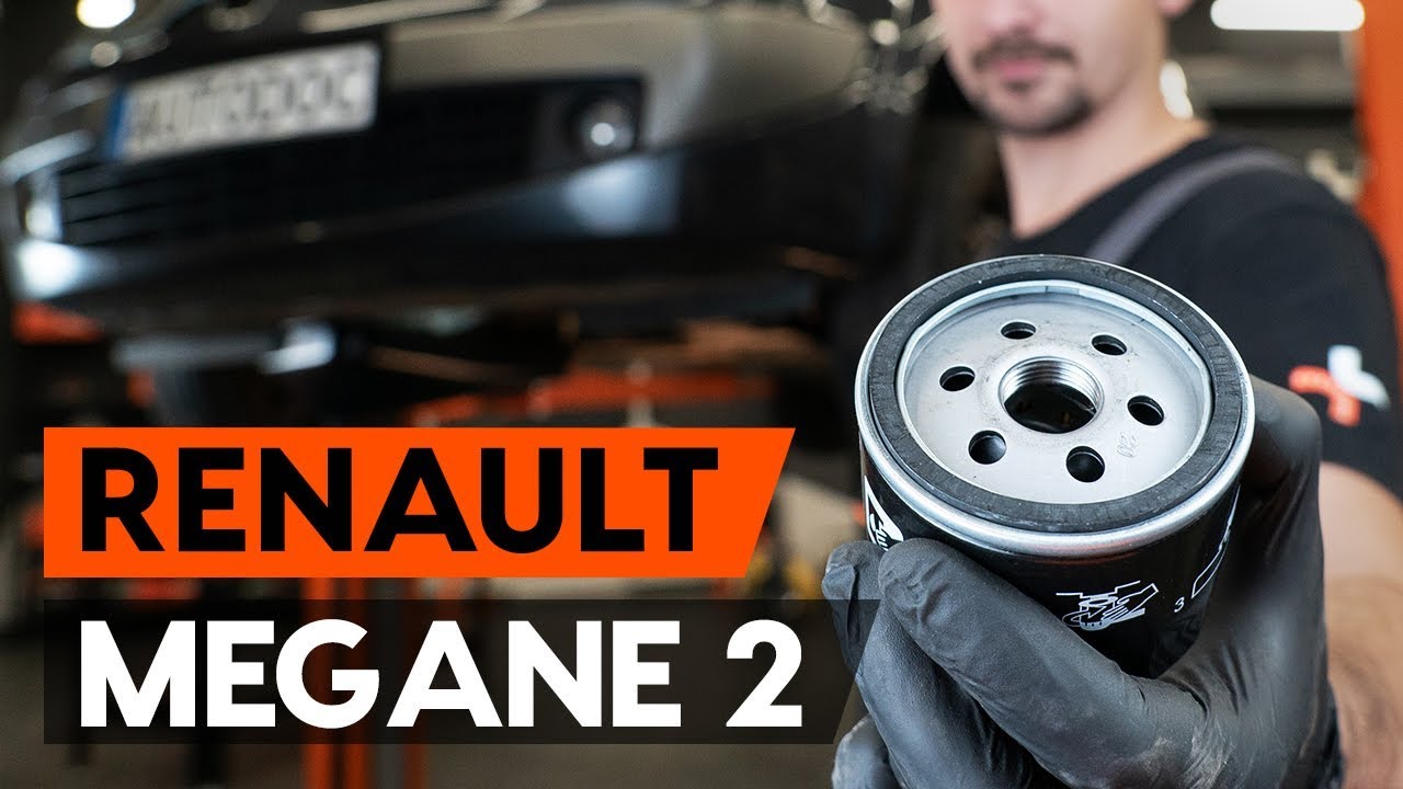 Udskift motorolie og filter - Renault Megane 2 | Brugeranvisning