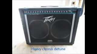 Video thumbnail for Peavey Stereo Chorus 212 demo video by tammanaq