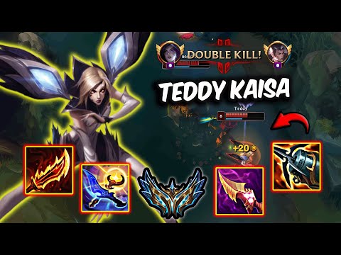 Kaisa vs Vel'Koz ADC ( Teddy ) Korea Challenger 1474 LP 17/4/9 | Patch 26.2