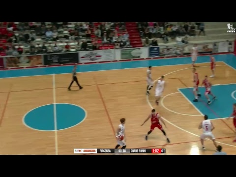 LNP Serie B 17/18 Bakery Piacenza - NTS Informatica Rimini (girone B)