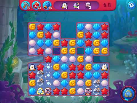 Fishdom Hard level 6515 no boosters フィッシュダム ハード [Friend's]