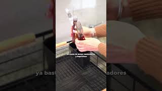 Video de Secaplatos escurridor de acero pintado Wood Plus Utile
