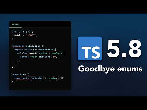 TypeScript 5.8 Has 2 AWESOME Features