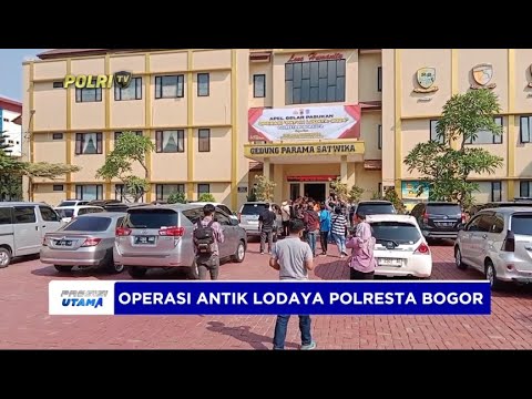 OPERASI ANTIK LODAYA POLRESTA BOGOR