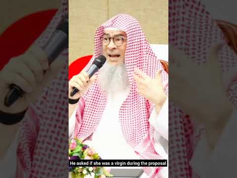 "Are you a virgin?" He asked about her virginity during proposal - #assim assim al hakeem