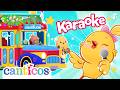 KARAOKE Wheels On The Bus Song Classic Nursery Rhymes Kids Songs Canticos