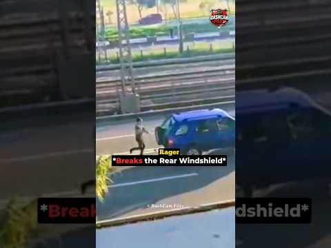 Instant Karma-Road Rager Got himself and his Car 'Fixed'🤡💀
