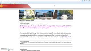 Logging into MyMHC Student Portal