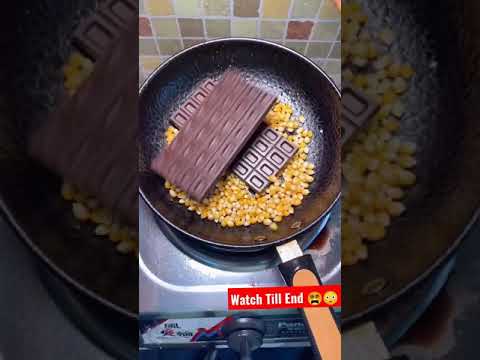 dairy milk chocolate popcorn?? recipe #shorts #youtubeshorts