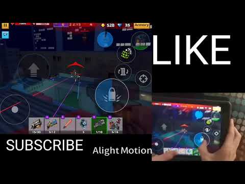 Pixel Gun 3D Gameplay With Hand Camera!!