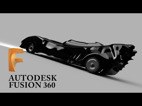 Speed Run Design of Batmobile in Fusion 360 Part - 3 of 5