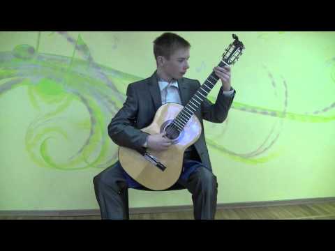 Miks Akots - 14 gadi (1. J.S. Bahs - prelūdija;2. E. Villa - Lobos - II prelūdija)