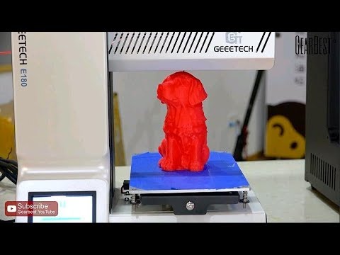 Geeetech E180 Mini 3D Printer with WiFi Module - Gearbest.com