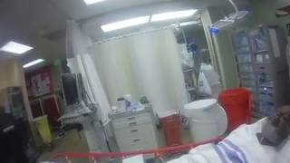 Charleston Police video of Nathaniel Rhodes at hospital