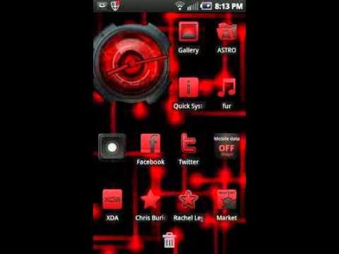 LauncherPro widget stacking