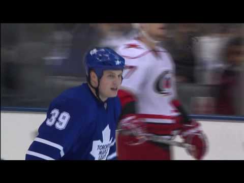 John Mitchell Goal - Hurricanes 5 vs Leafs 1 - Mar 2nd 2010 (HD)