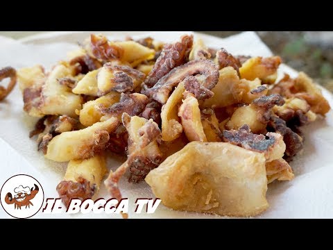 611 - Polpo fritto...mi ci butto a capofitto! (secondo di pesce morbido, croccante e facilissimo)