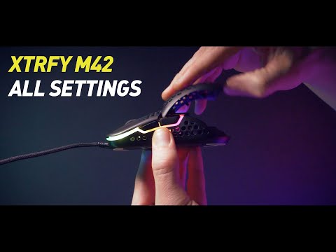 Купити Миша бездротова Xtrfy M42 RGB Wireless White (M42W-RGB-WHITE) Миша бездротова Xtrfy M42 RGB Wireless White (M42W-RGB-WHITE)