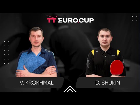 15:30 Vitalii Krokhmal - Dmytro Shukin 16.06.2024 TT Euro.Cup  Ukraine  Professional. TABLE 4
