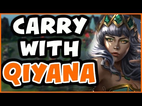 CARRY YOUR SOLO QUEUE WITH QIYANA | Challenger Qiyana - League of Legends