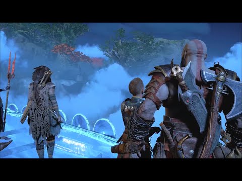 God of War Ragnarök (Flying boat/Birgir sacrifices himself)