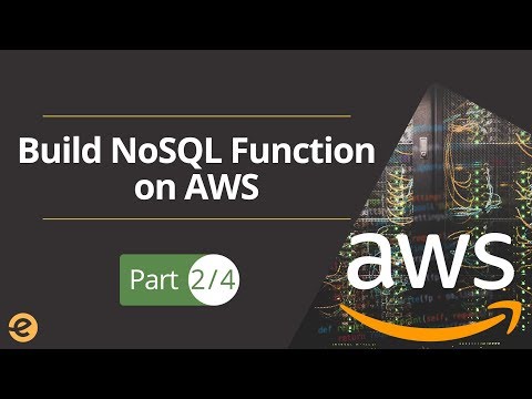 Learn To Build NoSQL Function To Save Data on AWS Part 2 4 | Inserting Data | Eduonix