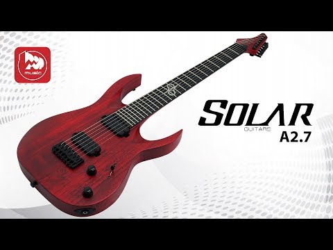 7-ми струнная электрогитара Solar A2.7 (гитара от Ola Englund )
