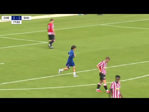 Ibrahim Rabbaj vs Sheffield United U18 | Great Performance 