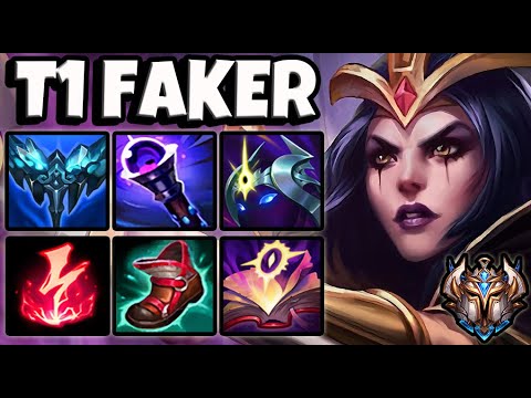 T1 Faker LEBLANC vs LUCIAN [ MID ] Patch 11.3 Korea Challenger ✅