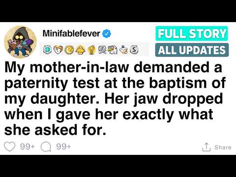 My mother-in-law demanded a paternity test at the baptism of my daughter. [FULL STORY]